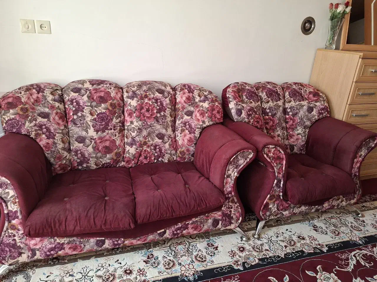 مبل هفته نفره راحتی|مبلمان خانگی و میز عسلی|حمیدیا, |دیوار