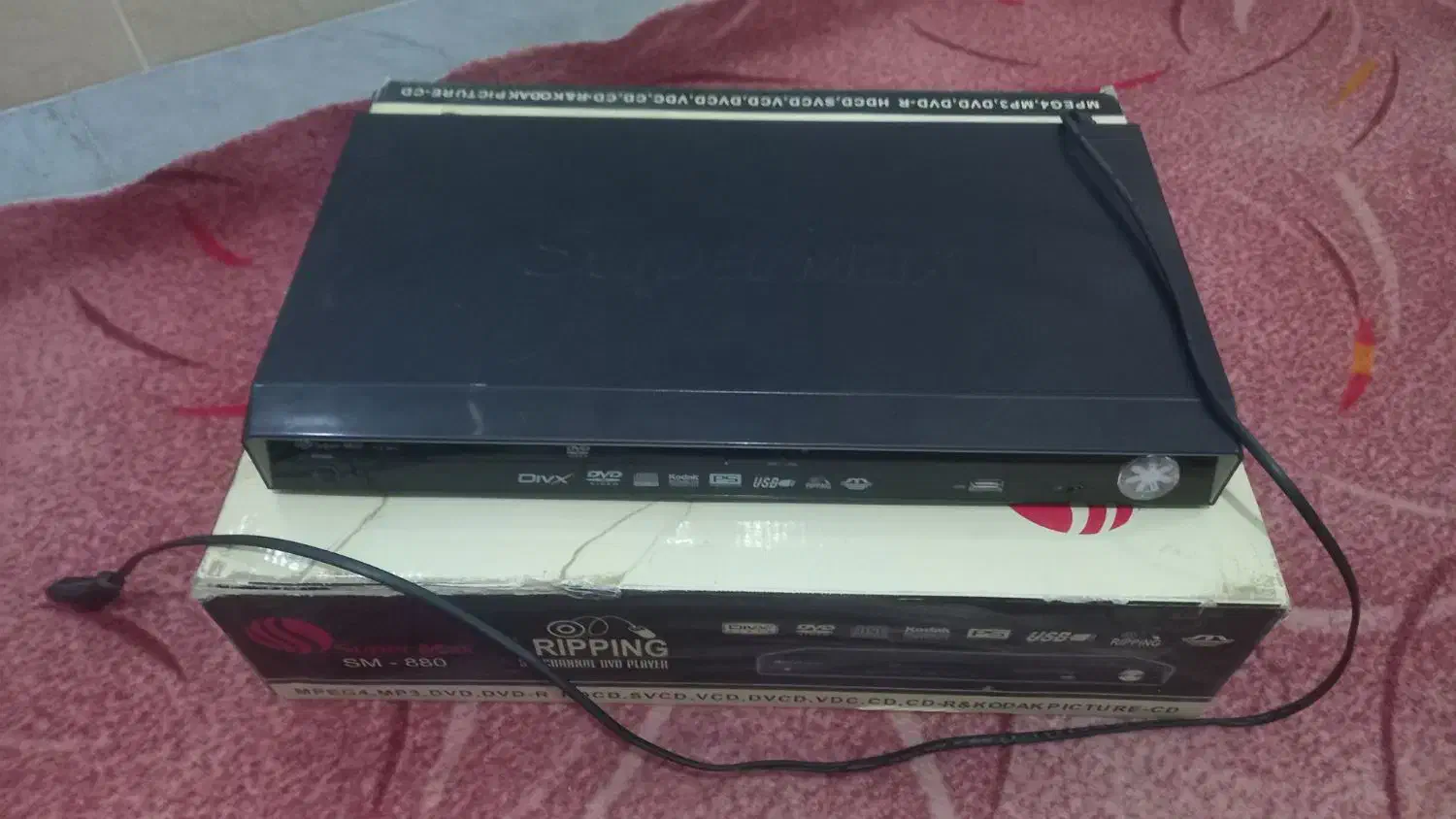 دی وی دی قدیمی|پخش‌کننده DVD و ویدیو|قم, ولیعصر|دیوار