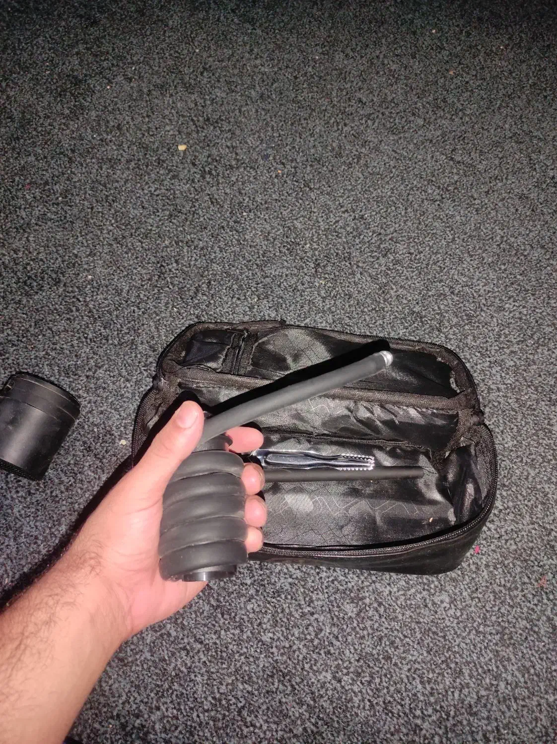 قلیان مسافرتی برند hookah + کیف چرم|زیورآلات و اکسسوری|بندر ماهشهر, |دیوار