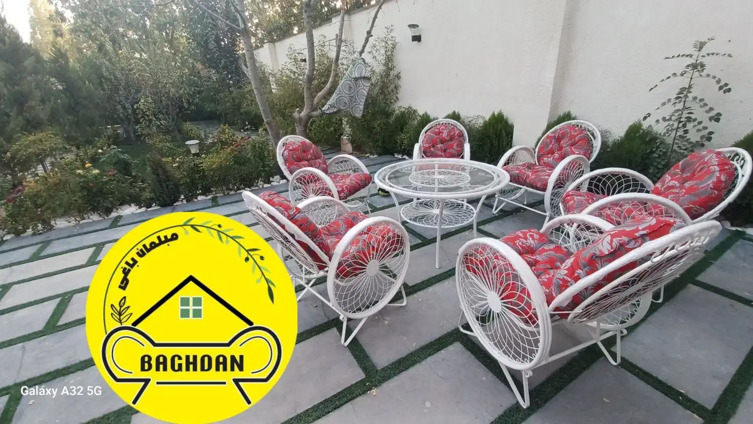 مبلمان باغی تولیدی مبل راحتی میزو صندلی باغدان|مبلمان خانگی و میز عسلی|چهارباغ, |دیوار