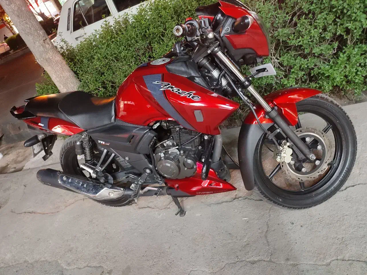 اپاچی ۱۵۰ تمیز|موتورسیکلت|مشهد, طلاب|دیوار