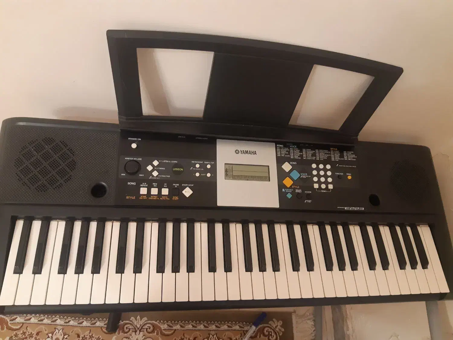 ارگ E223 Yamaha|پیانو، کیبورد، آکاردئون|شهریار, شهریار|دیوار