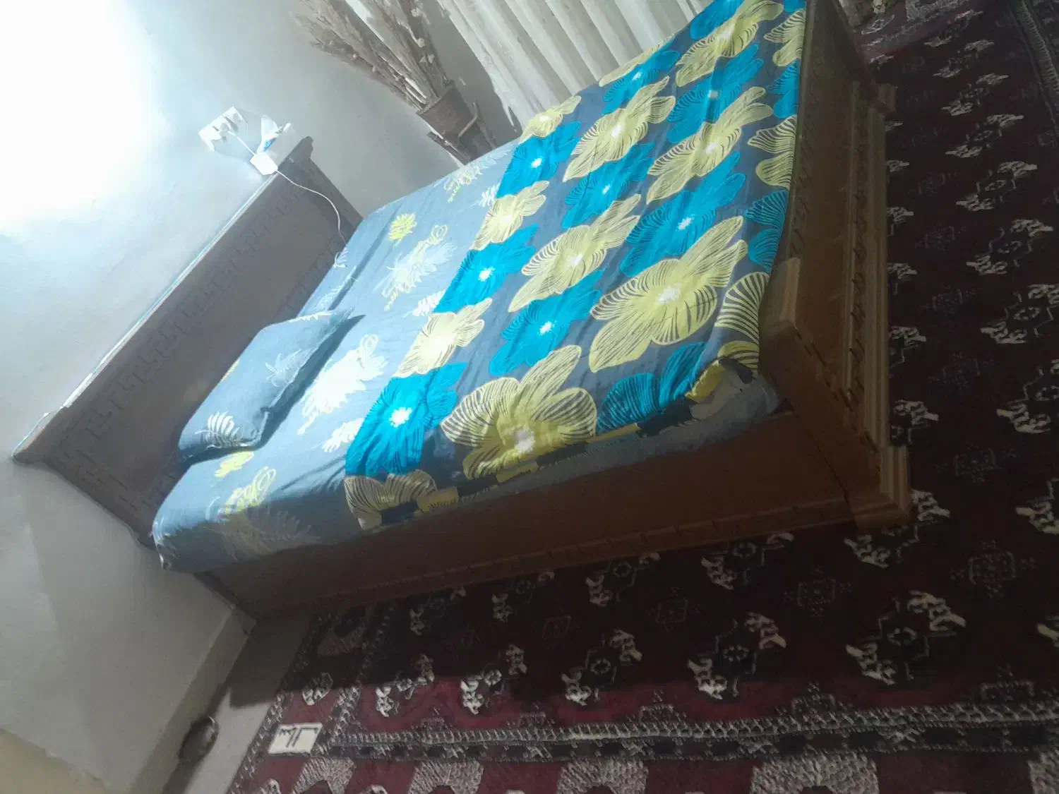 تخت خواب ۲نفر|تخت و سرویس خواب|گنبد کاووس, |دیوار