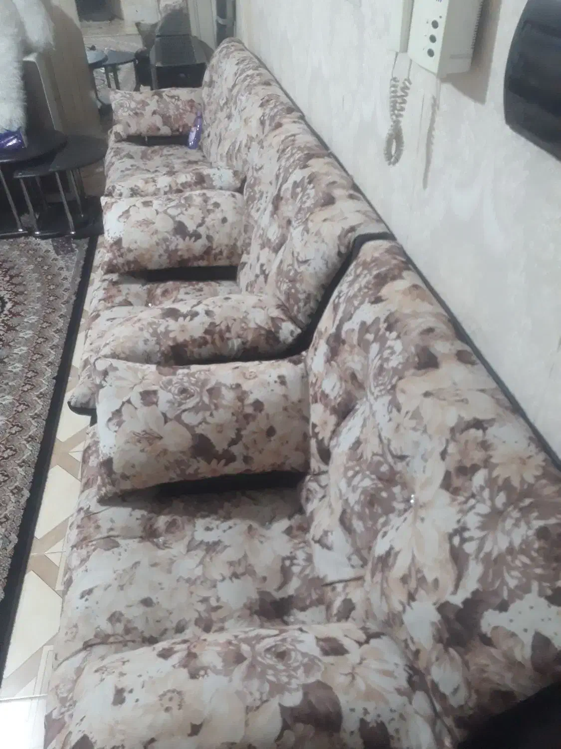 مبل راحتی ۷نفره بسیارمحکم|مبلمان خانگی و میز عسلی|رباط‌کریم, رباط‌کریم|دیوار