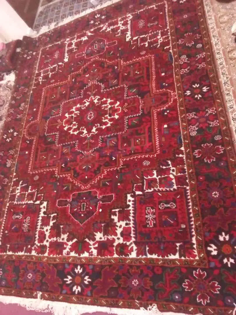 یک جفت فرش دستبافت هریس ۹متری|فرش|تهران, جوادیه تهرانپارس|دیوار