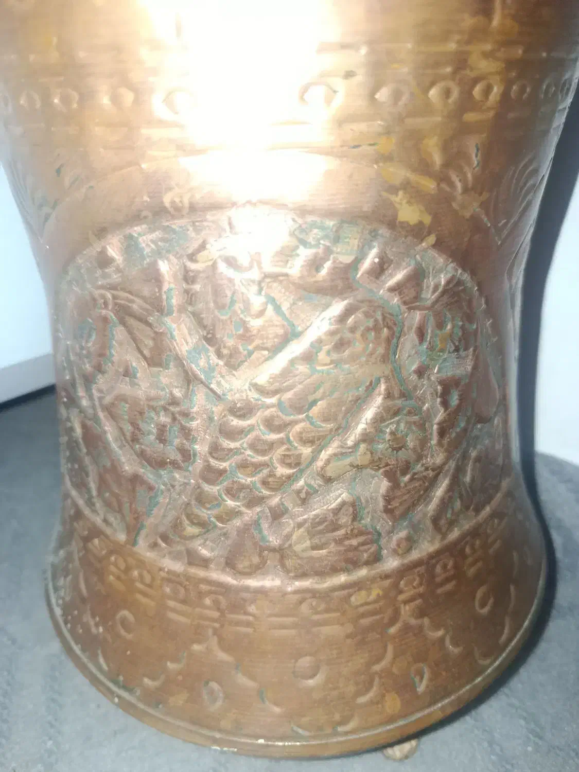 سطل مسی|صنایع دستی و سایر لوازم تزئینی|قم, ولیعصر|دیوار