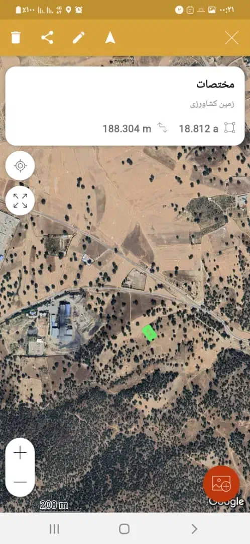 زمین ۶۲۰۰ متری سند دار فیروزآباد یاسوج|فروش دفتر صنعتی، کشاورزی، تجاری|یاسوج, |دیوار