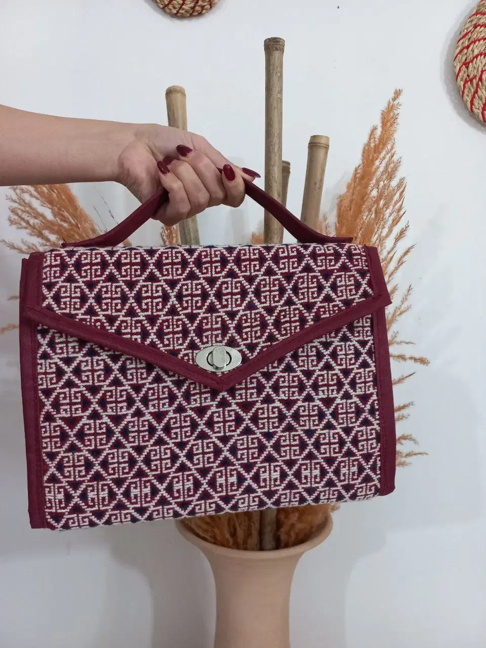 کیف دستبافت رند قشقایی|کیف، کفش، کمربند|شیراز, دینکان|دیوار