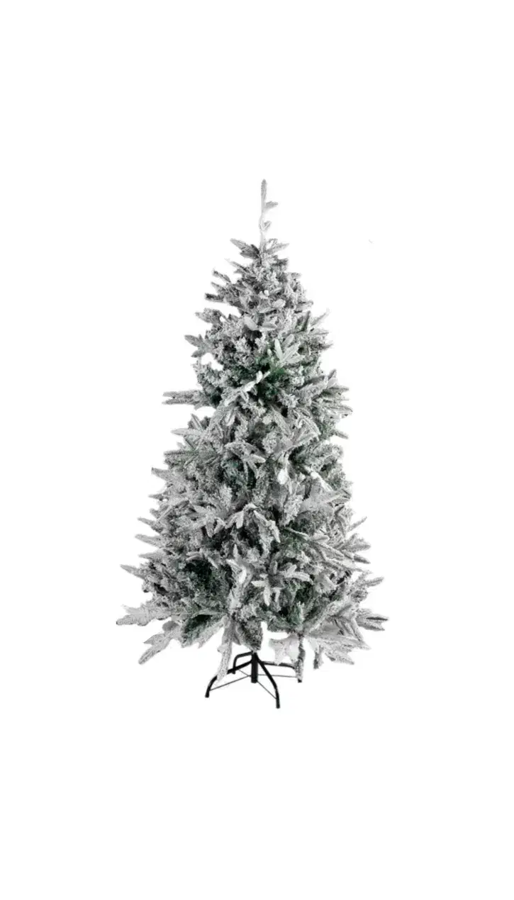 درخت کریسمس کاج نوئل اروپایی برف سنگین|گل مصنوعی|تهران, ارم|دیوار