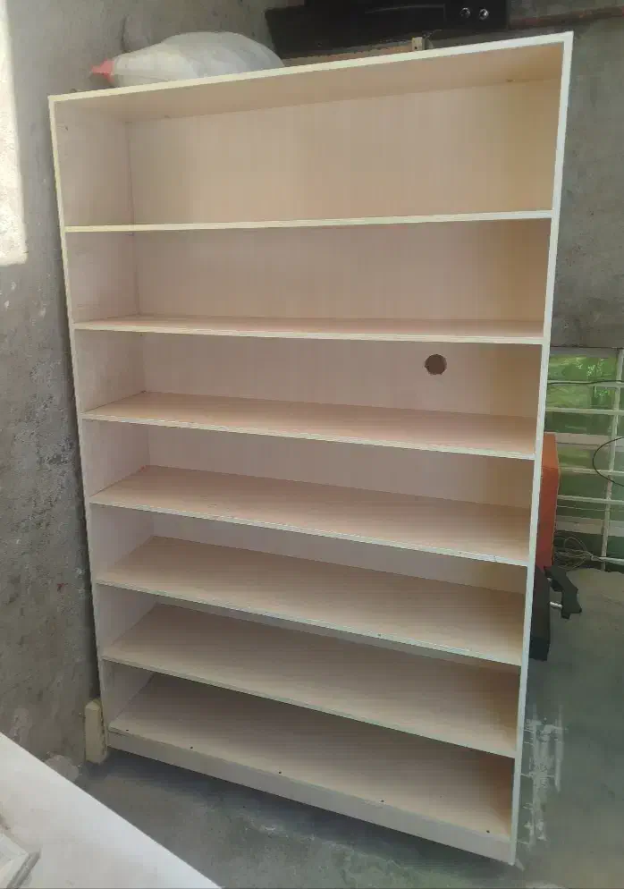 قفسه ام دی اف ابعاد یکو نیم دردو|کتابخانه، شلف، قفسه‌های دیواری|مشهد, شهید شهریاری|دیوار