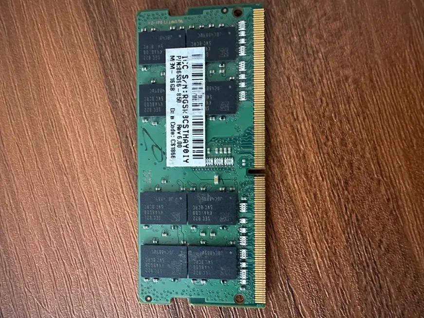 رم لپتاپی ۱۶ گیگ سامسونگ|قطعات و لوازم جانبی رایانه|بوکان, |دیوار