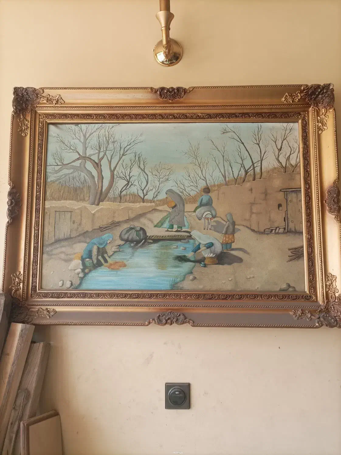 حراج تعدادی تابلو قاب عکس نقاشی وخاتم کوبلن|تابلو، نقاشی، عکس|اصفهان, جلالیه|دیوار