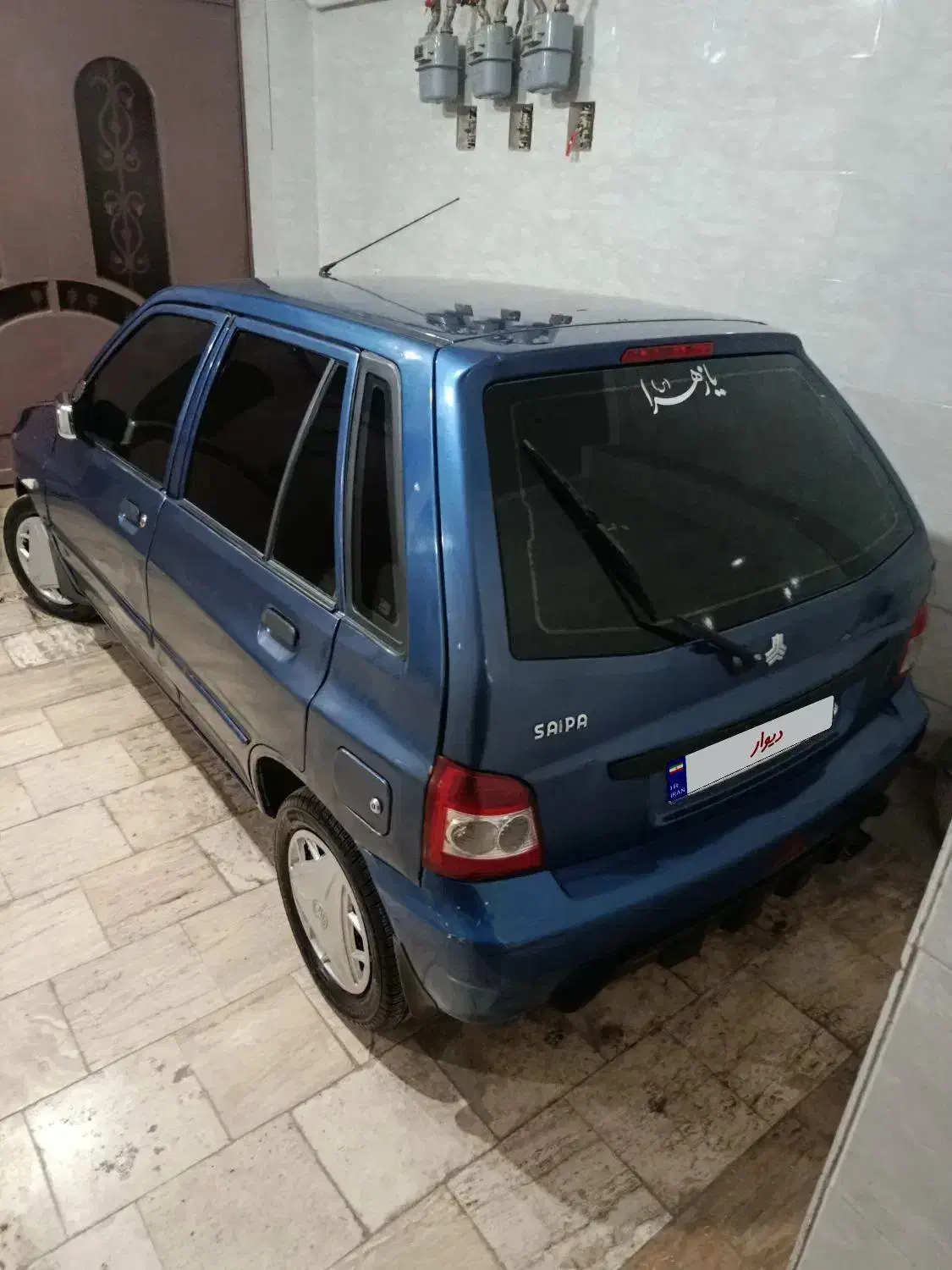 ۱۱۱ آبی کاربنی مدل 91|خودرو سواری و وانت|برخوار, |دیوار