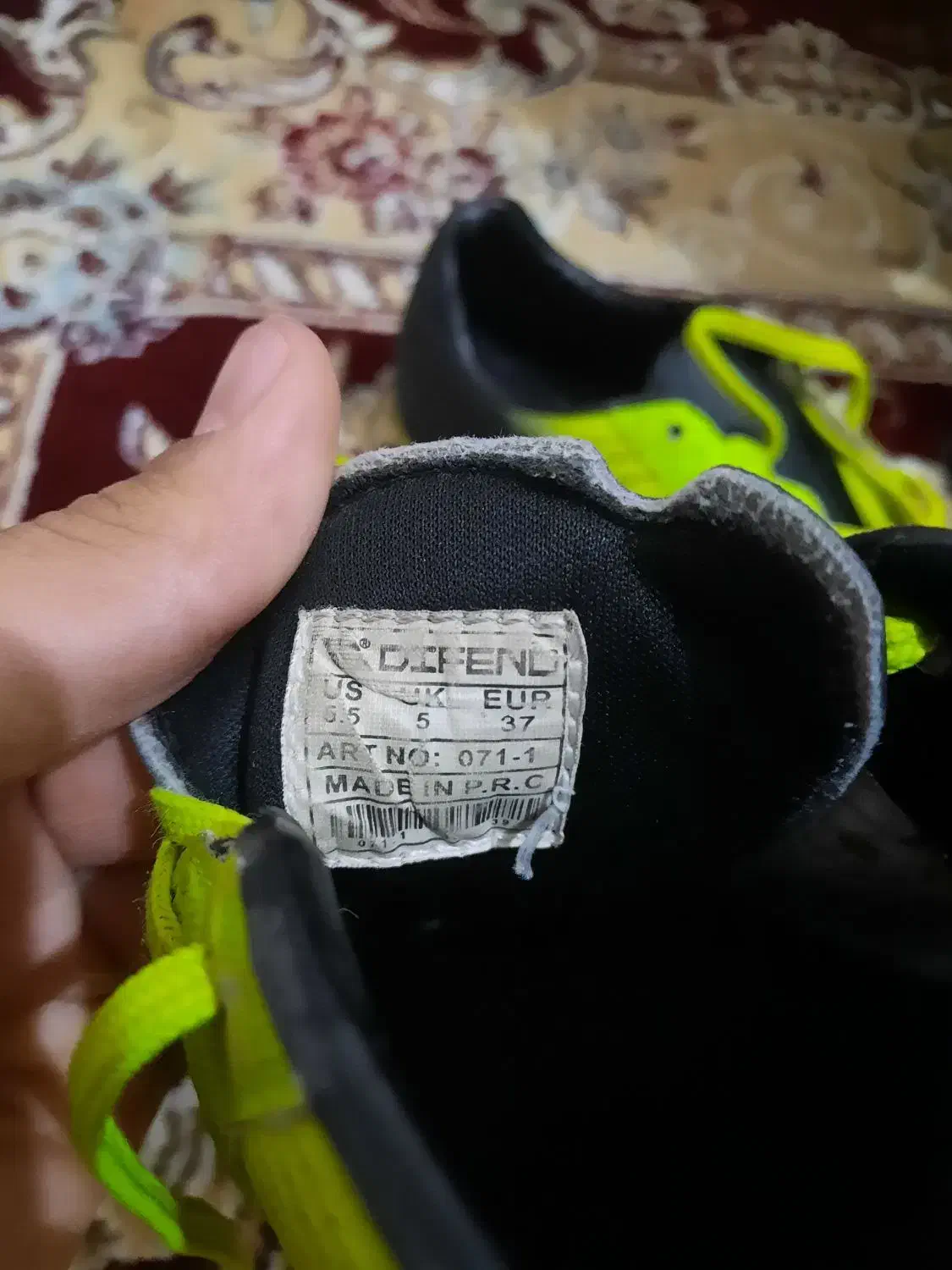 کفش سالنی دیفنو سایز 37|کیف، کفش، کمربند|ساوه, |دیوار