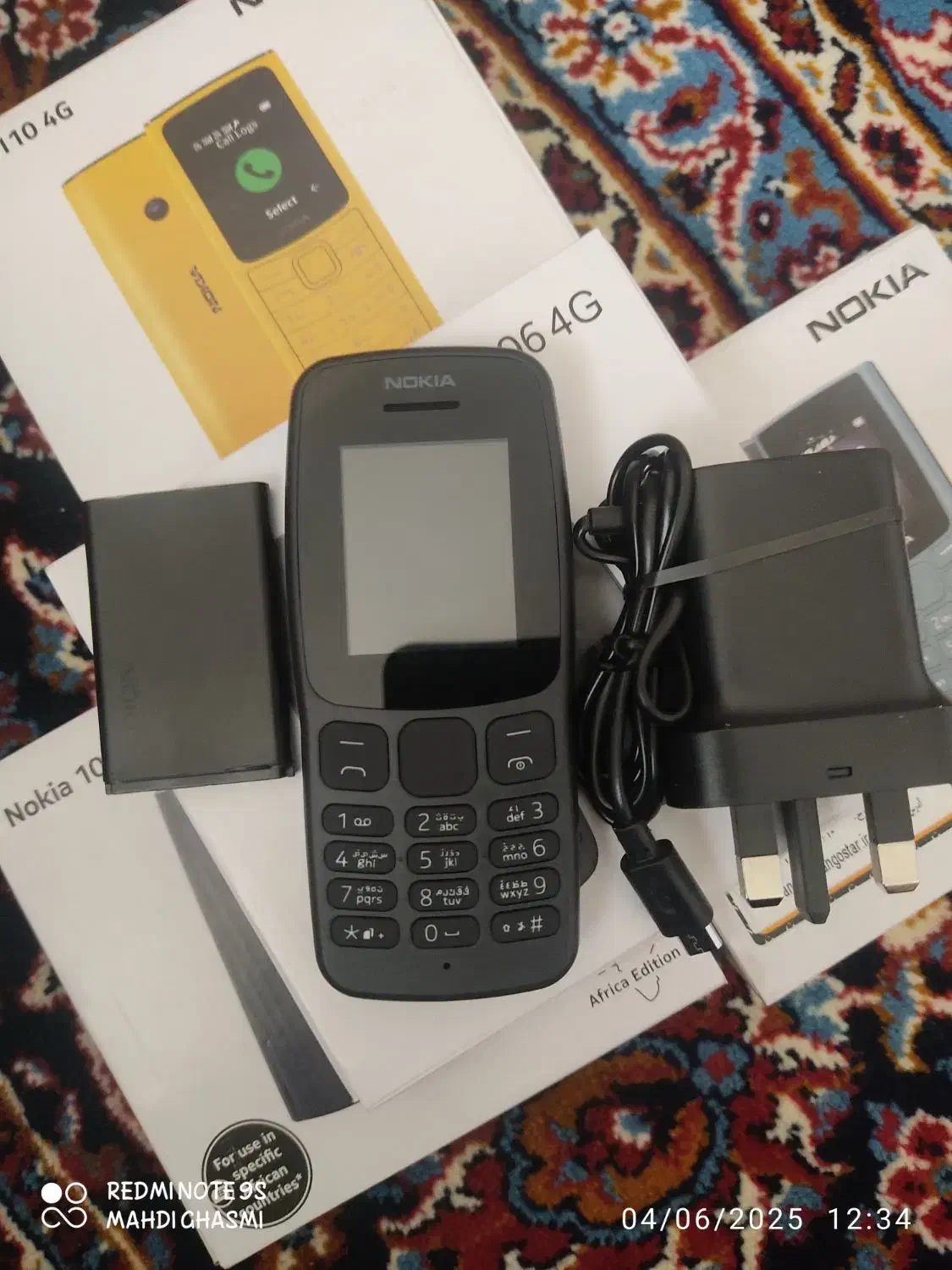 نوکیا 106 نو با کد فعالسازی|موبایل|شهرکرد, |دیوار