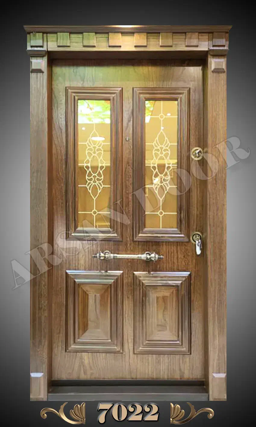 کد ۸۰۰۲ عمودی مدرن درب ورودی آرسان/قد پود گردو /.|مصالح و تجهیزات ساختمان|اصفهان, فیض|دیوار