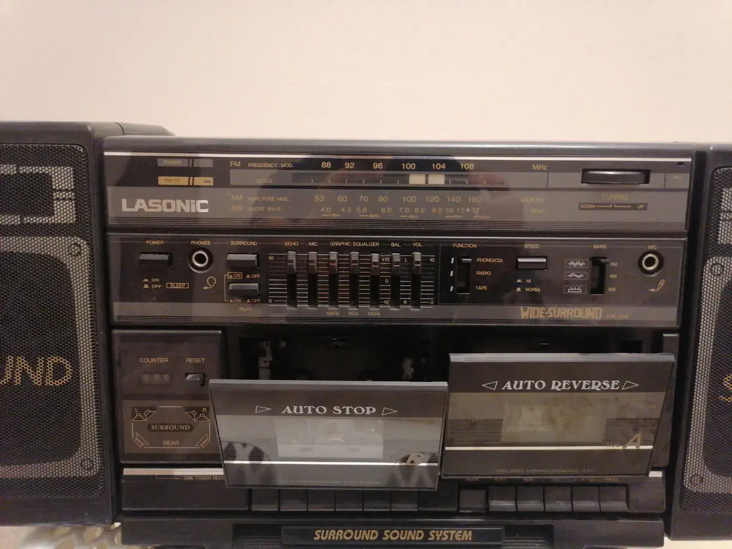 ظبط نوستالژی لاسونیک|سیستم صوتی خانگی|کرج, کارخانه قند|دیوار