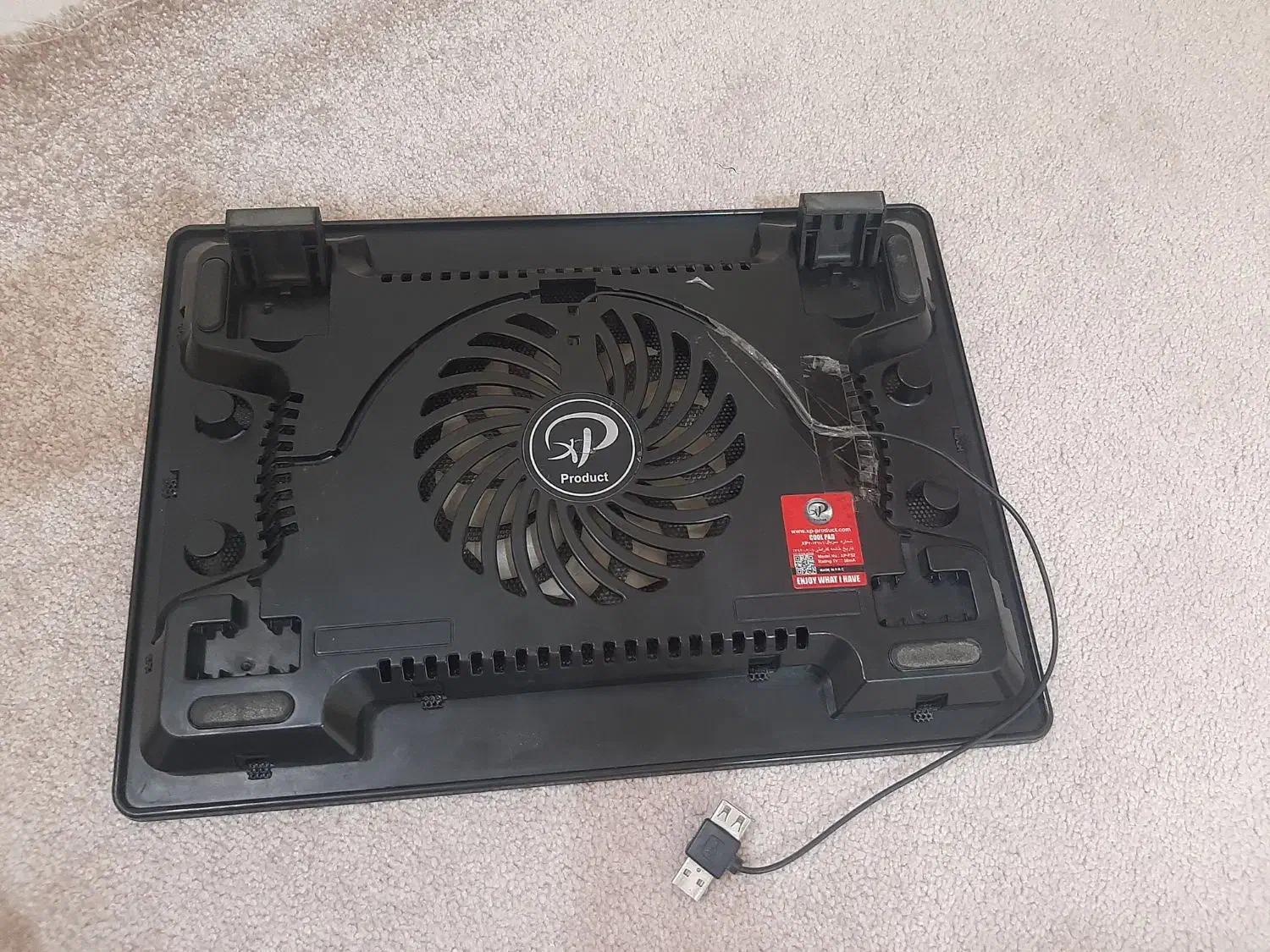 فن (خنک کننده) لب تاب کاملا سالم|قطعات و لوازم جانبی رایانه|کرمانشاه, |دیوار