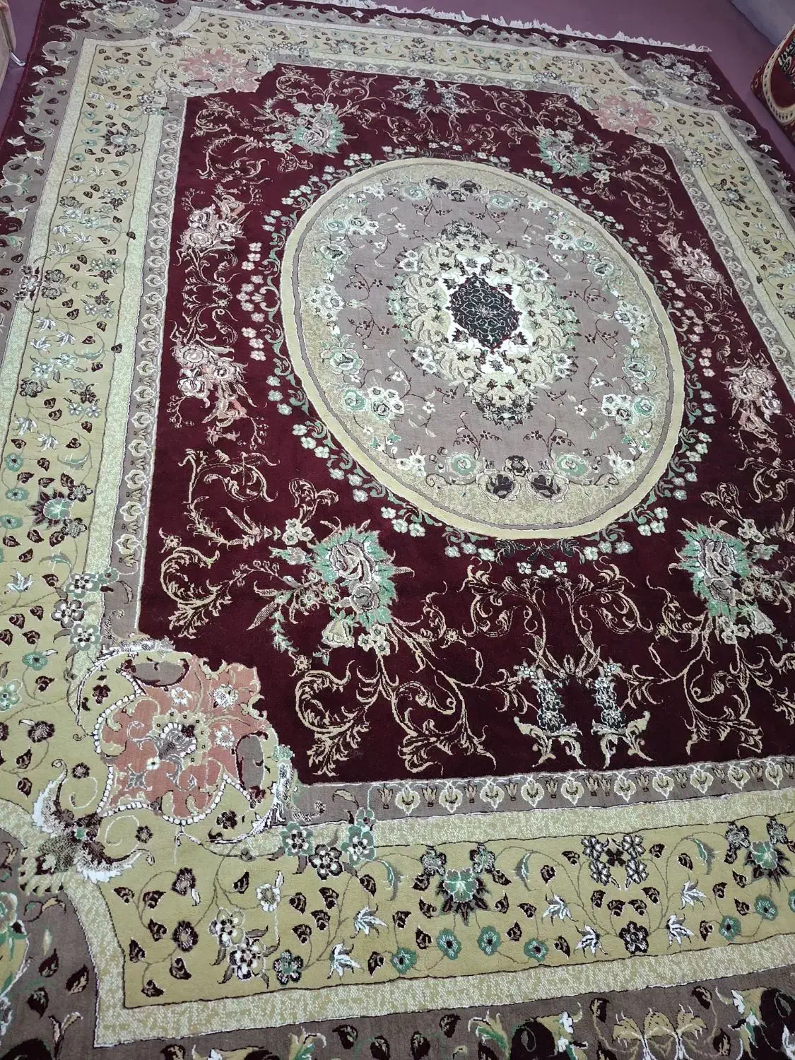 فرش ۱۲ متری|فرش|قره چای, |دیوار