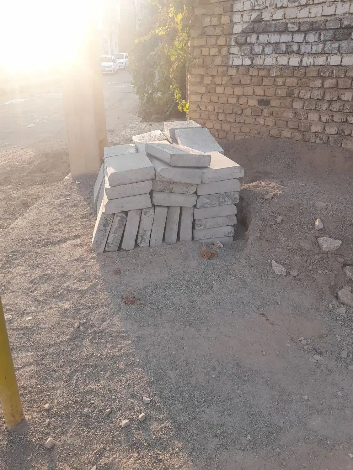 جدول بتنی ۵۰*۵۰*۱۰|مصالح و تجهیزات ساختمان|مهدی شهر, |دیوار