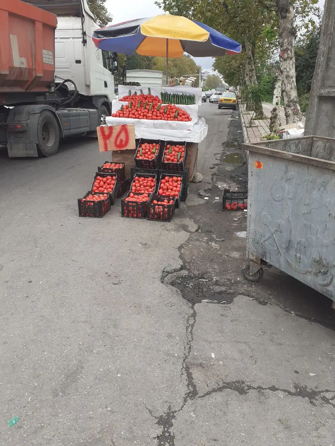 چتر سایبان ۲/۵ متری ضد آب نو ی نو|فروشگاه و مغازه|رشت, فرزانه|دیوار