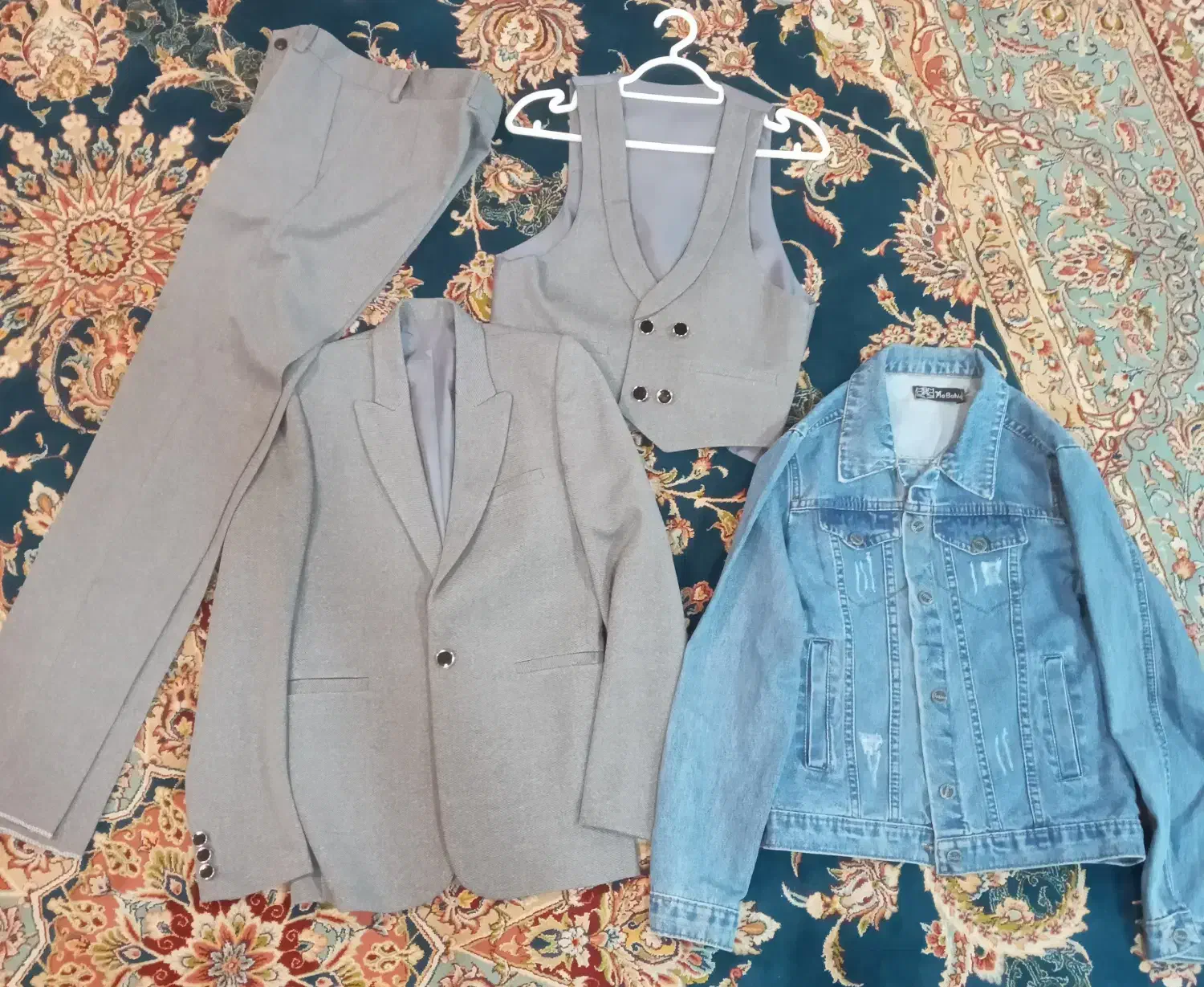 کت و شلوار کاپشن لی و کفش|کیف، کفش، کمربند|گرگان, |دیوار