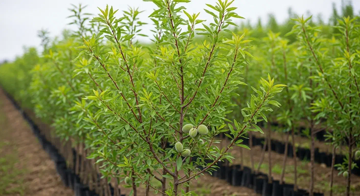 عرضه مستقیم نهال بادام پربار|گل و گیاه طبیعی|اصفهان, قلعه طبره|دیوار
