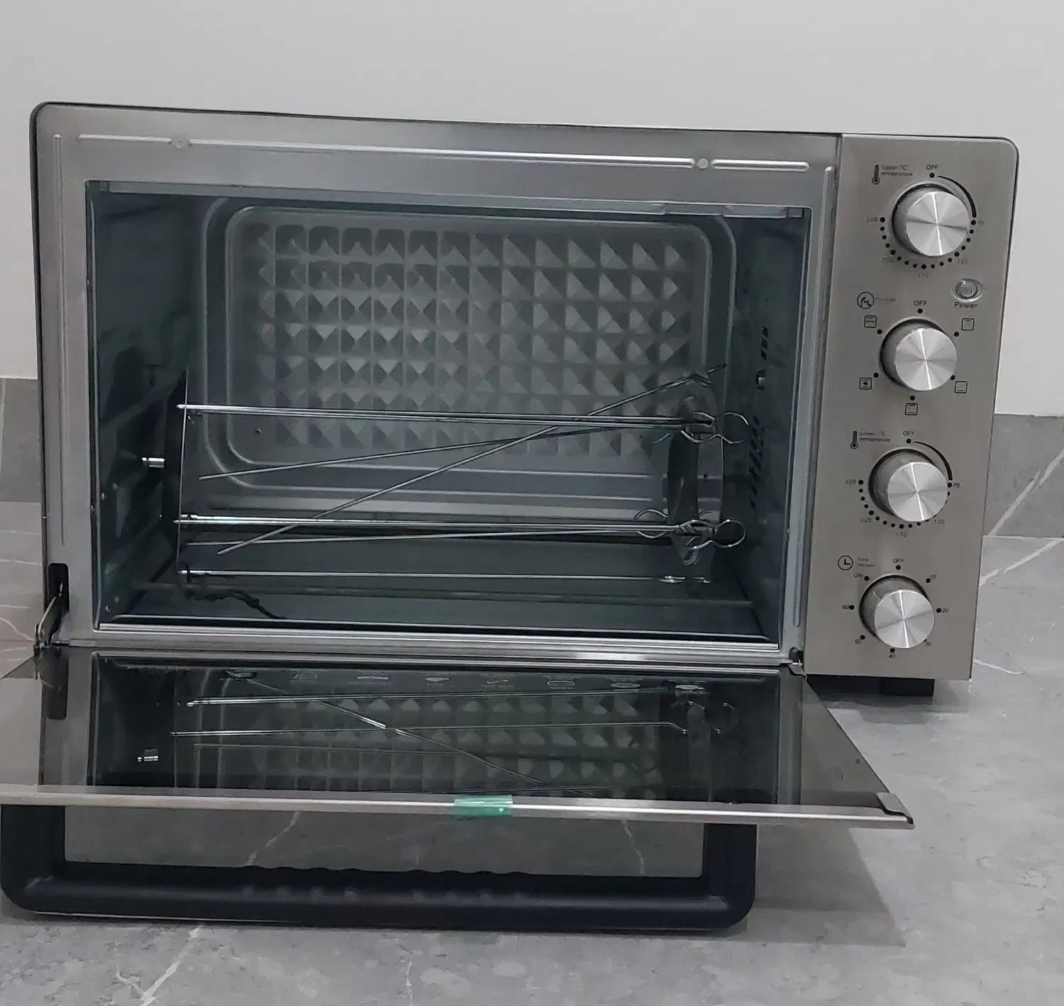 آون توستر فوقالعاده ۴۵لیتر-۱۷۰۰W|اجاق گاز و لوازم برقی پختوپز|بهبهان, |دیوار