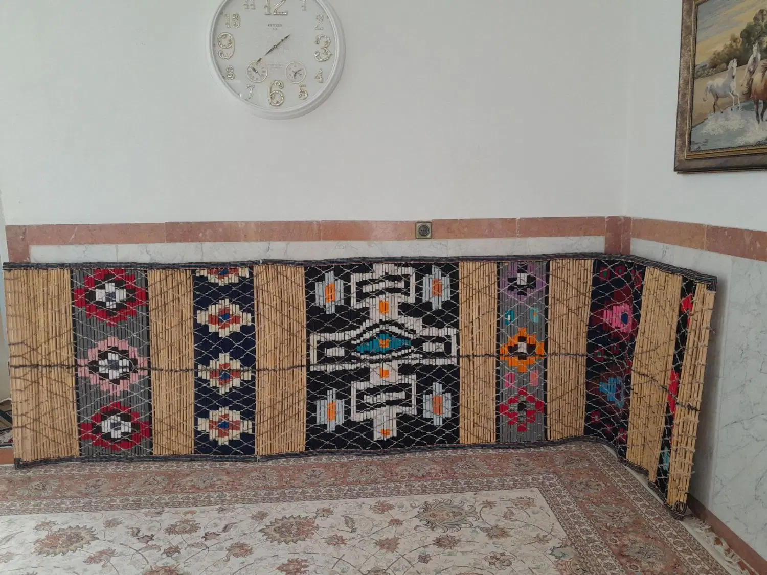چیت|گلیم، جاجیم، گبه|سرپل ذهاب, |دیوار