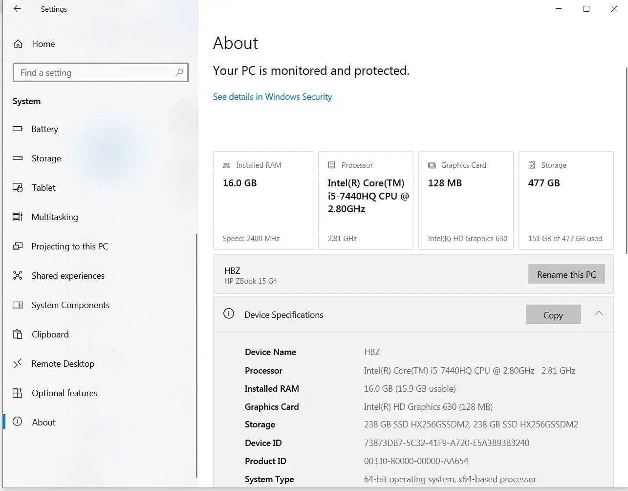 لپ تاپ hp|رایانه همراه|کرج, شهرک فهمیده|دیوار