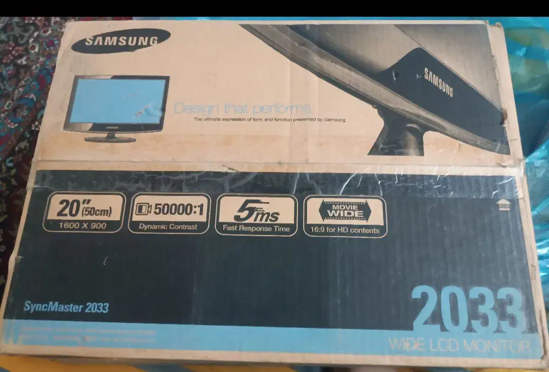 مانیتور سامسونگ ۲۰اینچ|قطعات و لوازم جانبی رایانه|مشهد, طبرسی شمالی|دیوار