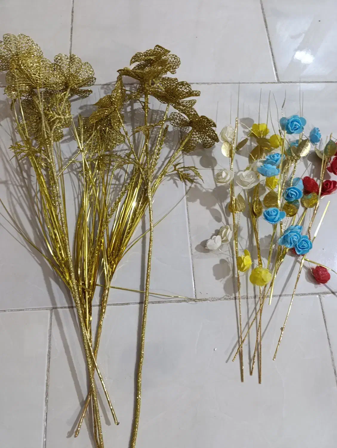 گلدان با گل|گل مصنوعی|قائمشهر, |دیوار