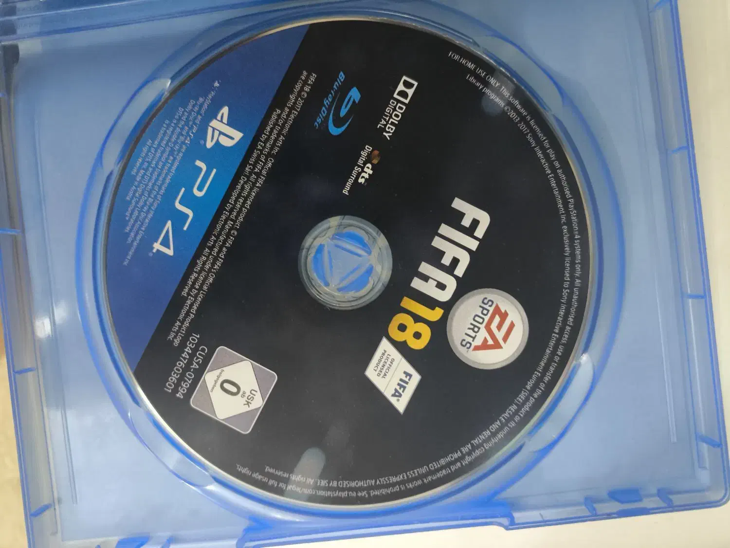 سیدی دیسک fifa 18 مخصوص ps4|کنسول، بازی ویدئویی و آنلاین|پیشوا, |دیوار