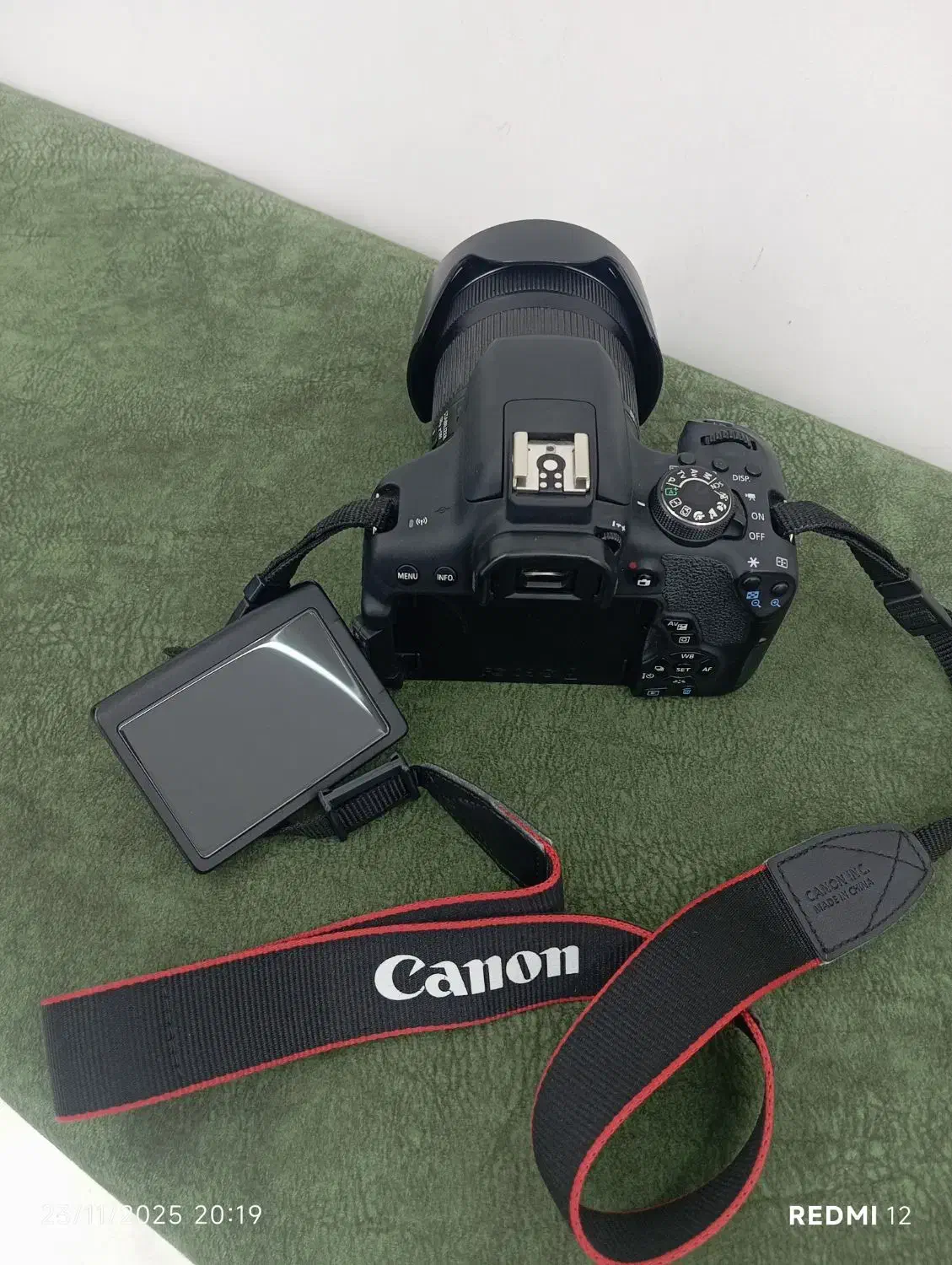 دوربین کنون750D با لنز18 135|دوربین عکاسی و فیلمبرداری|یزد, |دیوار