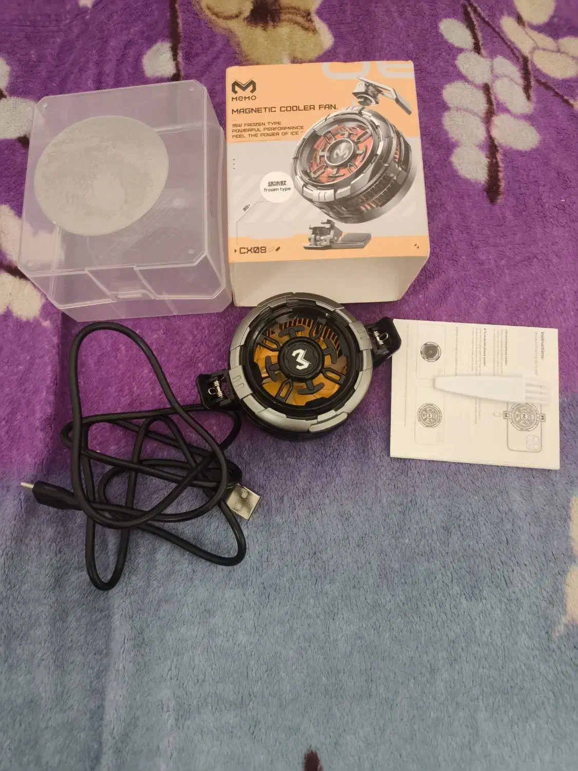 فن خنک کننده ممو cx08|لوازم جانبی موبایل و تبلت|شیراز, کوشک میدان|دیوار