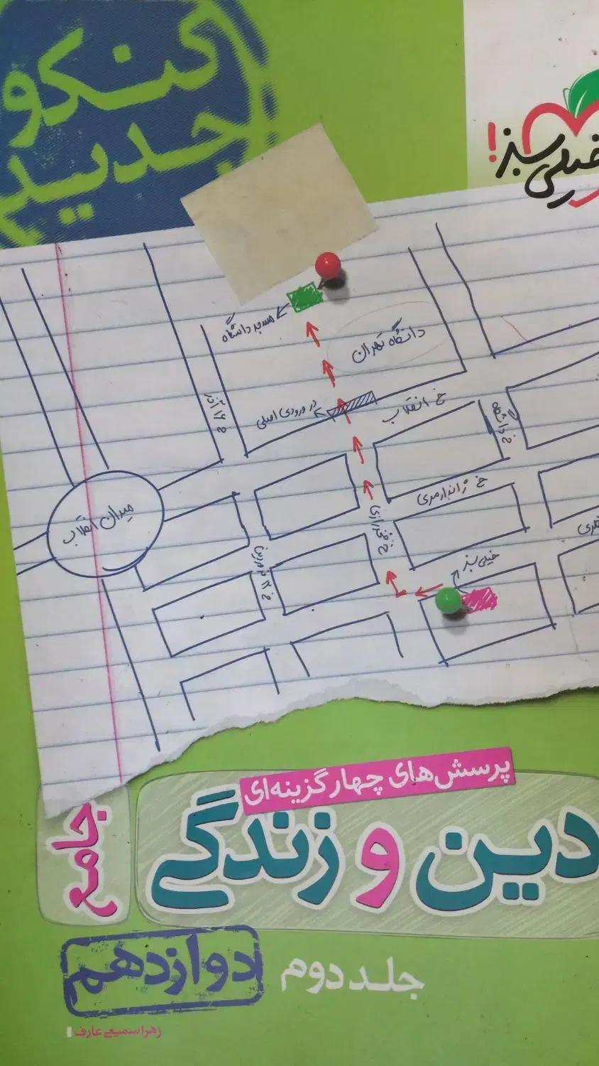 دین و زندگی جامع|کتاب و مجله آموزشی|شیراز, چوگیاه‎|دیوار