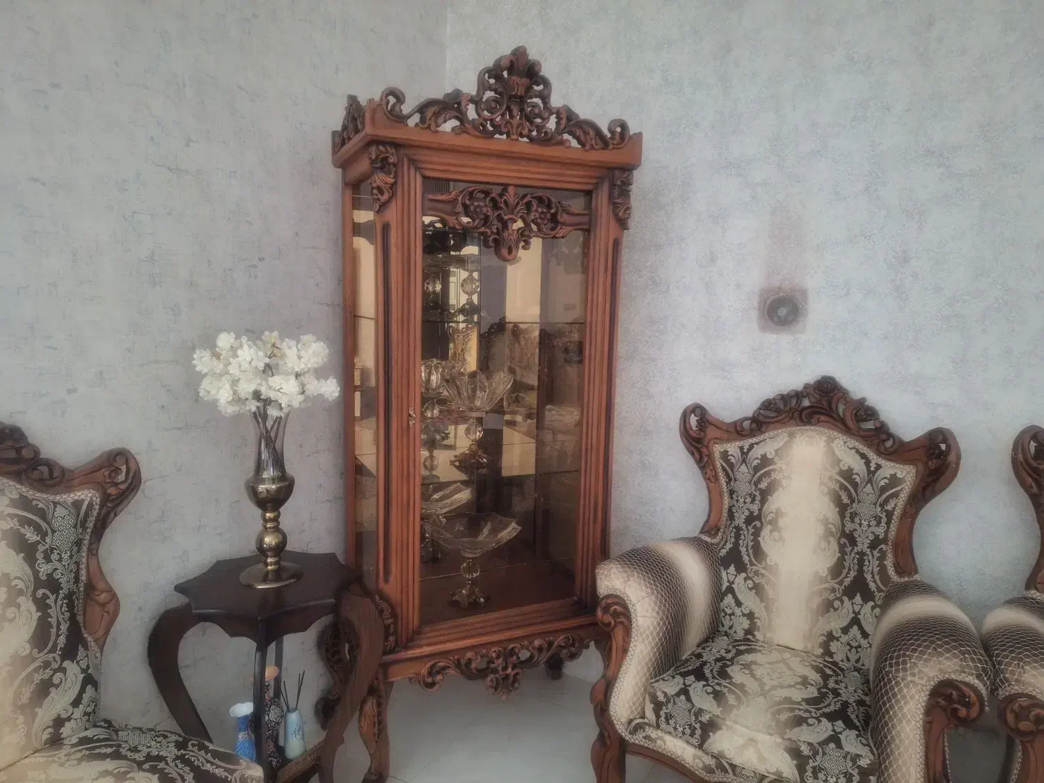 بوفه چوب راش|بوفه، ویترین، کنسول|بروجرد, |دیوار