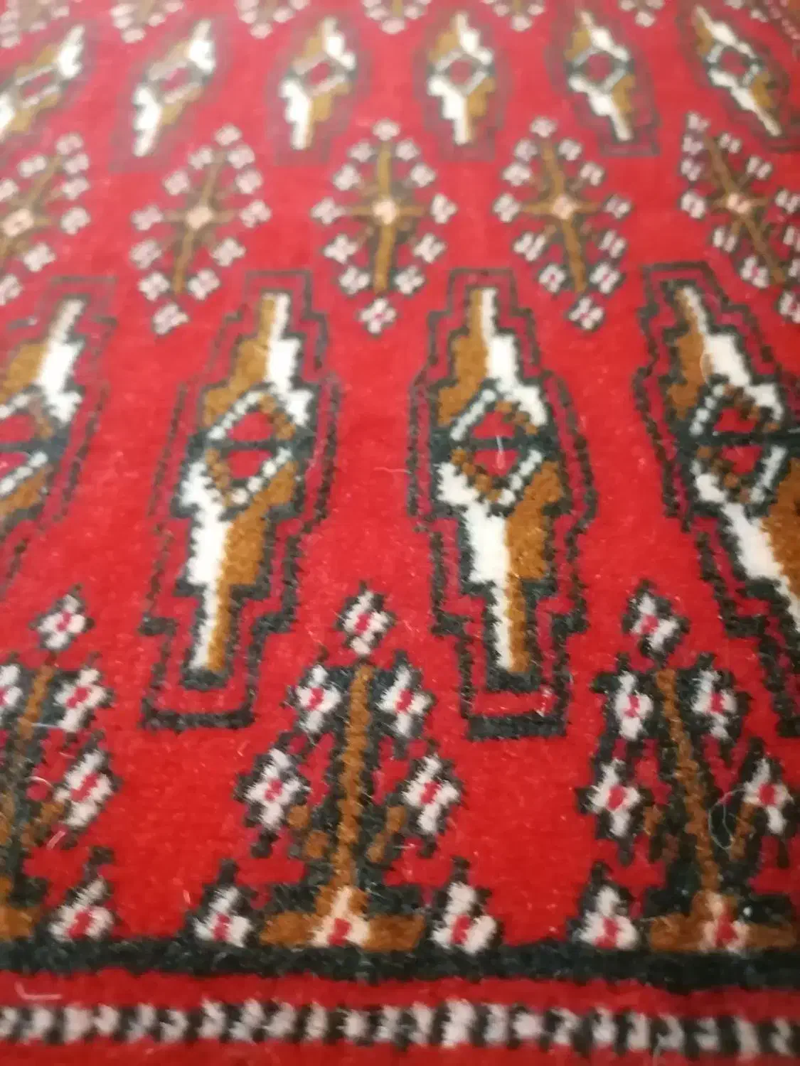 دوتخته قالیچه ترکمن دستباف بسیار تمیز سایز بزرگ|فرش|تهران, جنتآباد جنوبی|دیوار