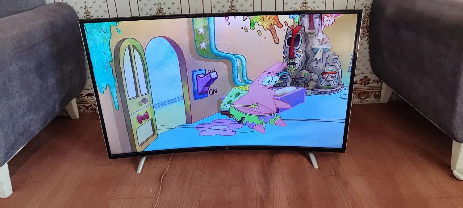 ال ای دی منحنی ۴۸ TCLهوشمند|تلویزیون و پروژکتور|گرگان, |دیوار