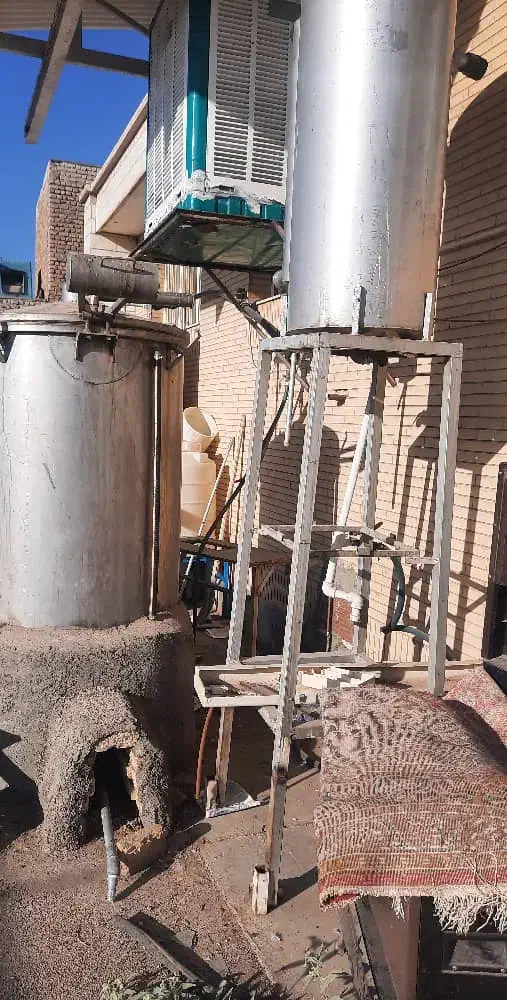 فروش دیگ گلاب گیری|ظروف پخت‌وپز|کاشان, عربها|دیوار