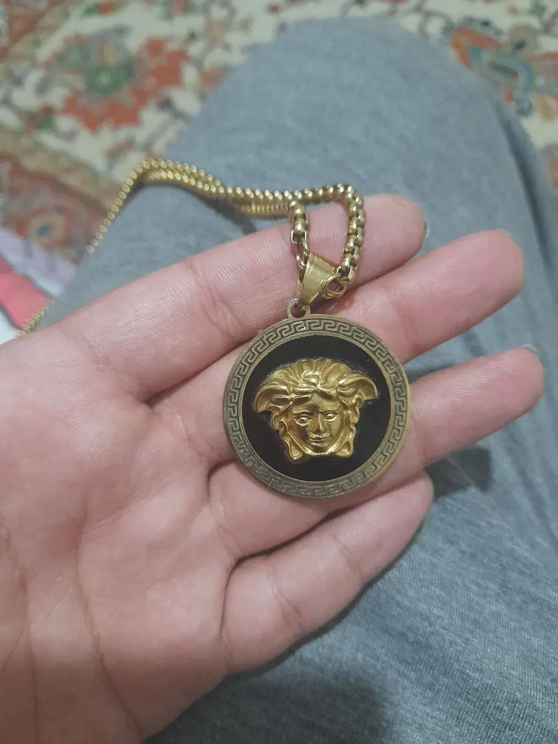 گردنبند و انگشتر ست زیبا ورساچ|بدلیجات|اندیشه, اندیشه فاز ۱|دیوار