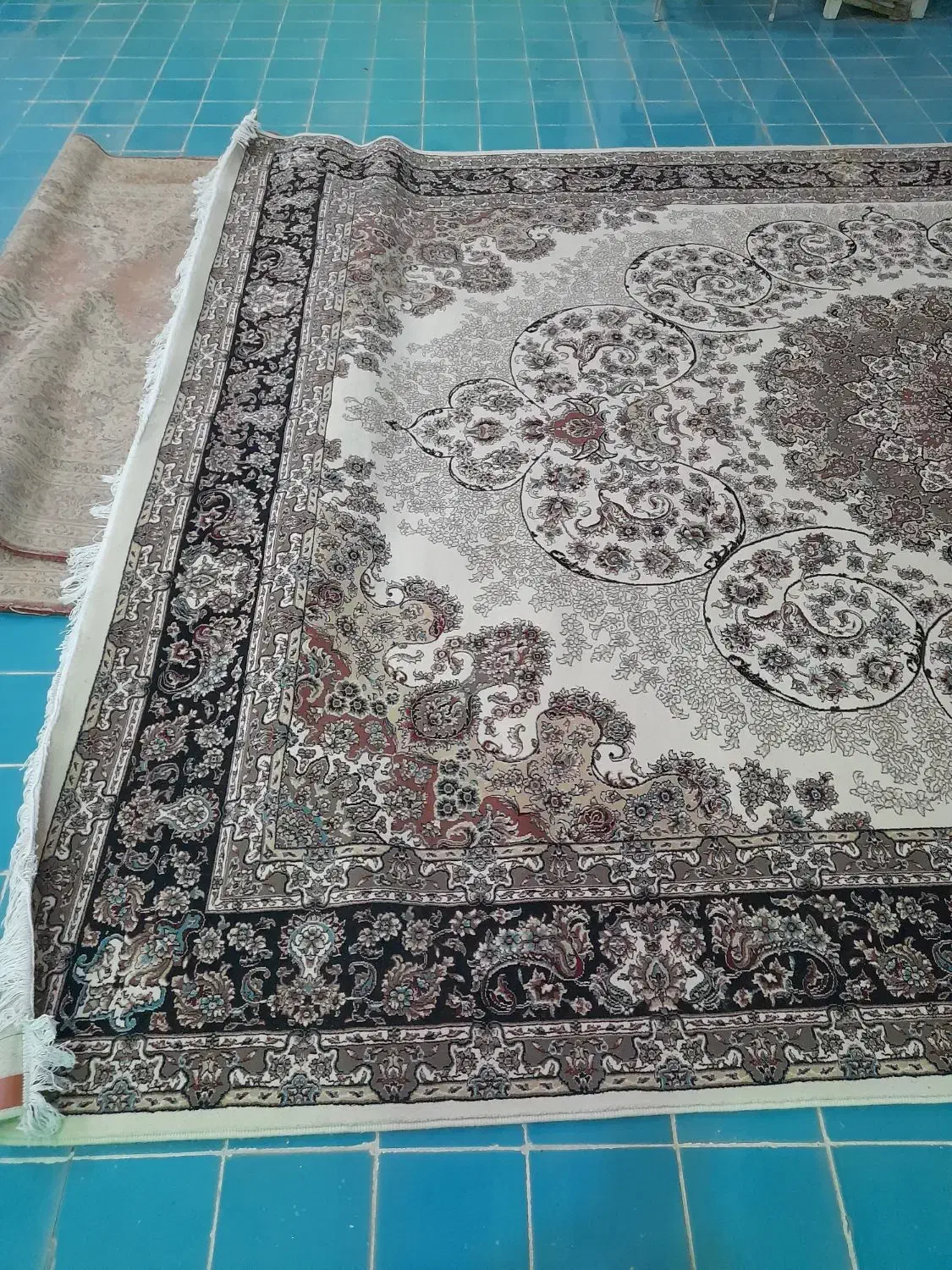 فرش ۱۲ متری|فرش|تیران, |دیوار