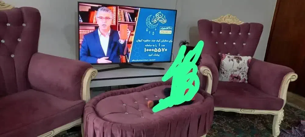 یک دست مبل هفت نفره و 6عدد صندلی با میز وسط|مبلمان خانگی و میز عسلی|رامسر, |دیوار