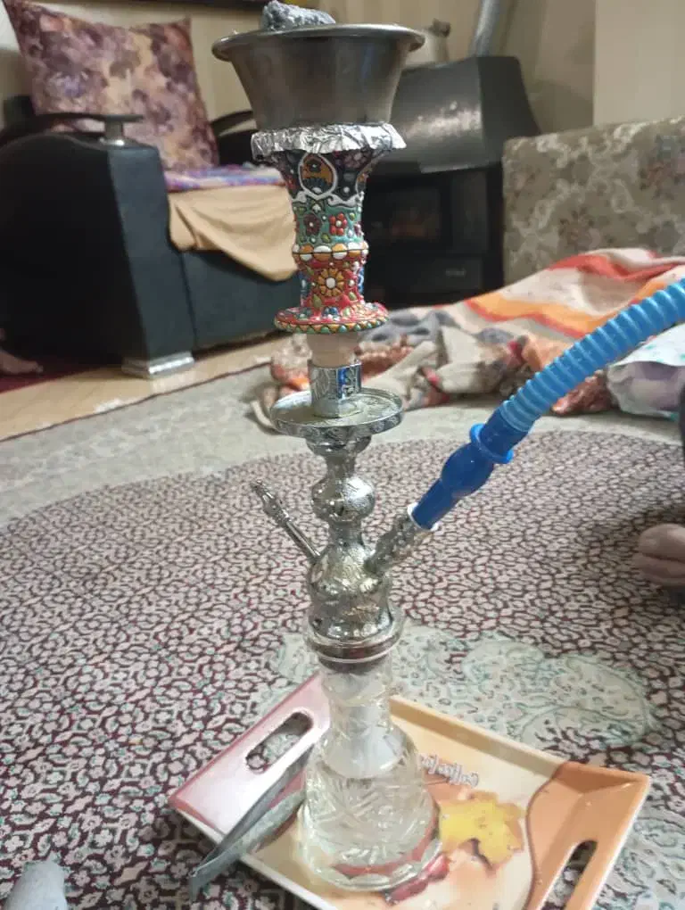 قلیان برنجی طعم دوسیب|کلکسیون و سرگرمی|ری, دیلمان|دیوار