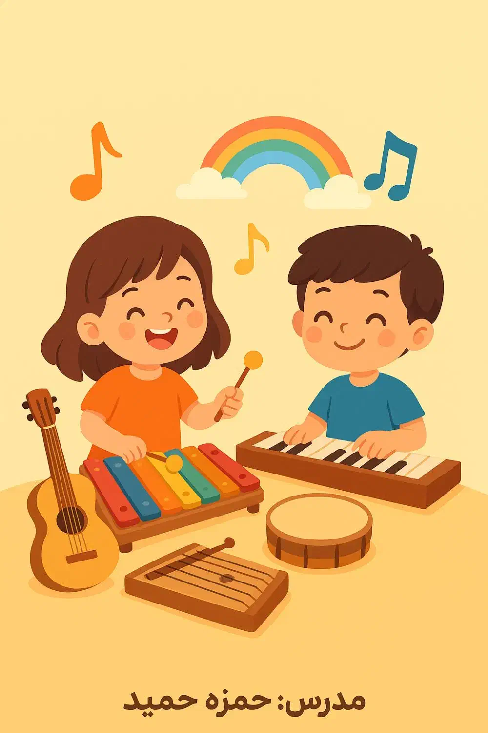 آموزش موسیقی کودک و نوجوان|خدمات آموزشی|اهواز, کوی آغاجاری|دیوار