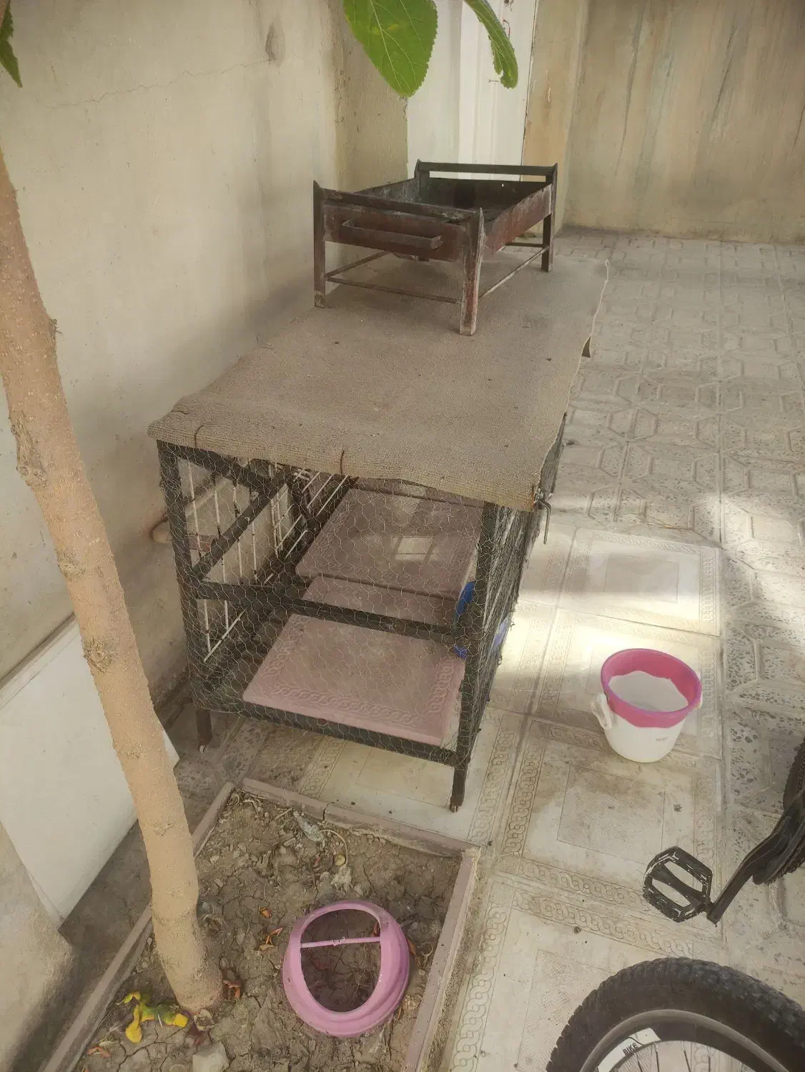 قفسه مرغ وپرنده نو و.رنگ شده|لوازم جانبی حیوانات|ایلام, |دیوار