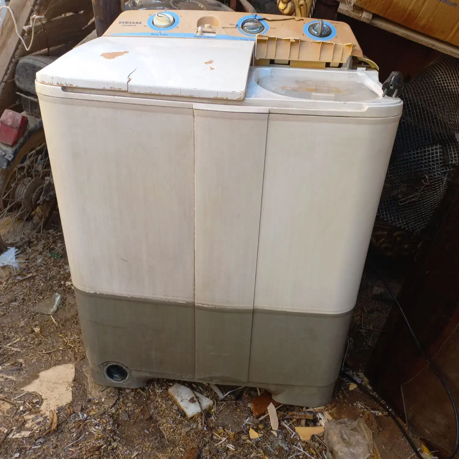 لباسشویی دوقلو سامسونگ|ماشین لباسشویی و خشککن لباس|قم, باجک دو|دیوار