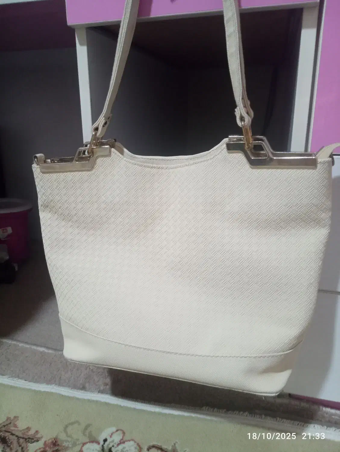 کیف نو کرمی. شیک|کیف، کفش، کمربند|ایلام, |دیوار