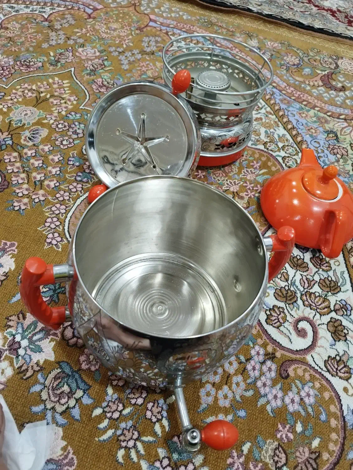 سماور گازی ۶ لیتری|سماور، چای‌ساز، قهوه‌ساز|اندیمشک, |دیوار