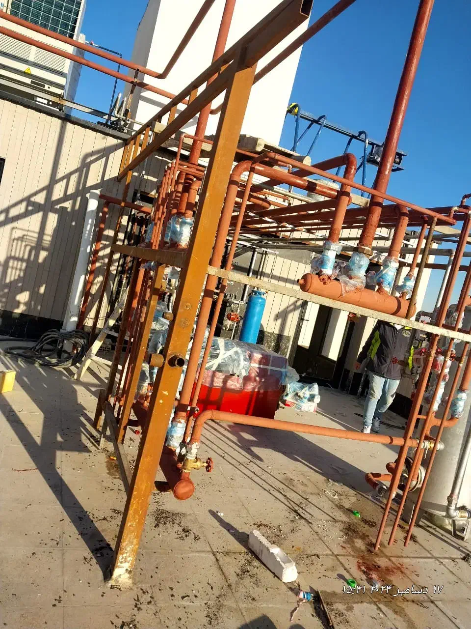 لوله کشی موتورخانه واستخروبازسازی و تغیرات ساختمان|خدمات پیشه و مهارت|اصفهان, فرح آباد|دیوار